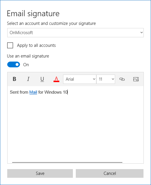 email signature exe for pc and mac